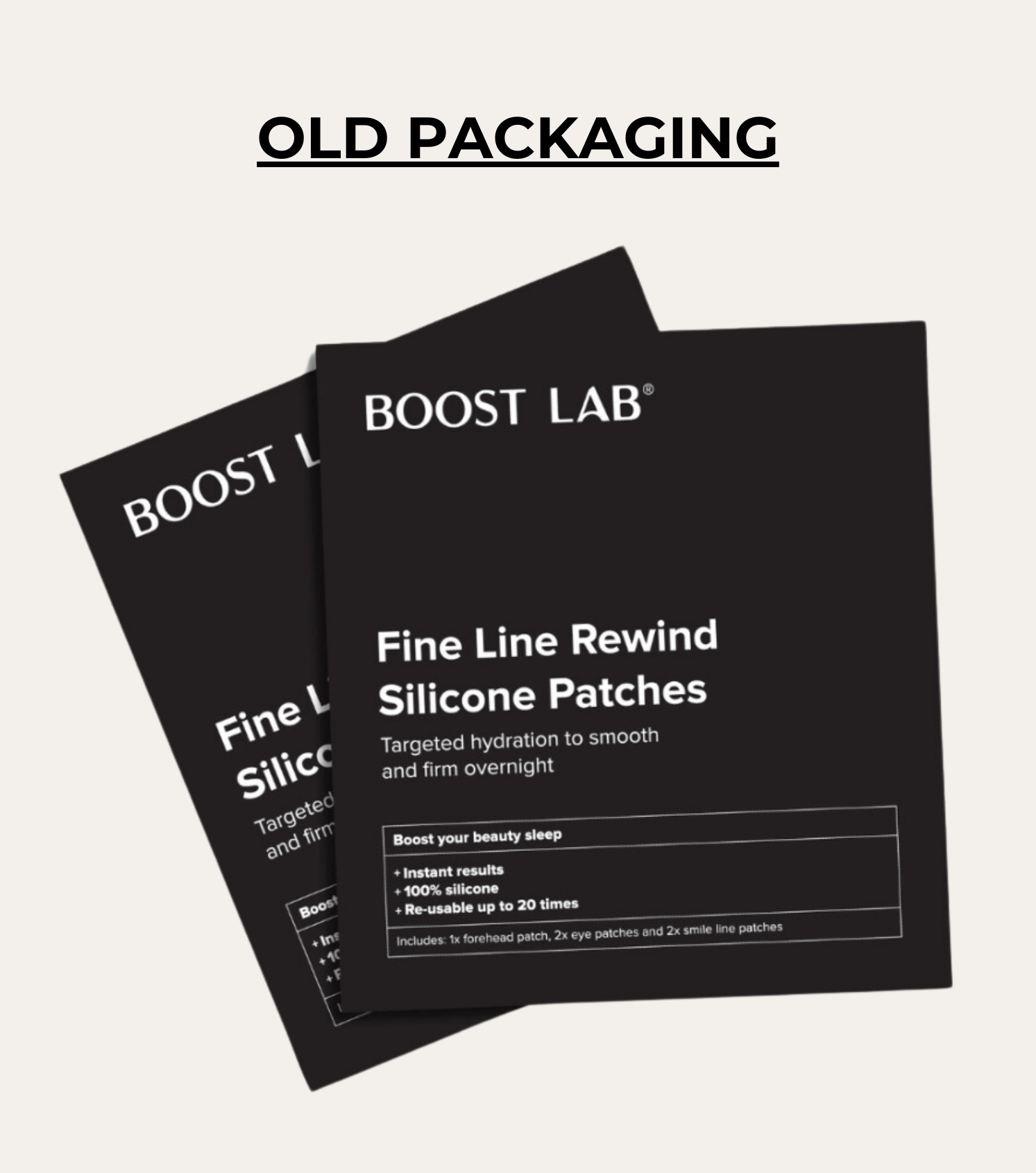 BOOST LAB Face Silicone Patches