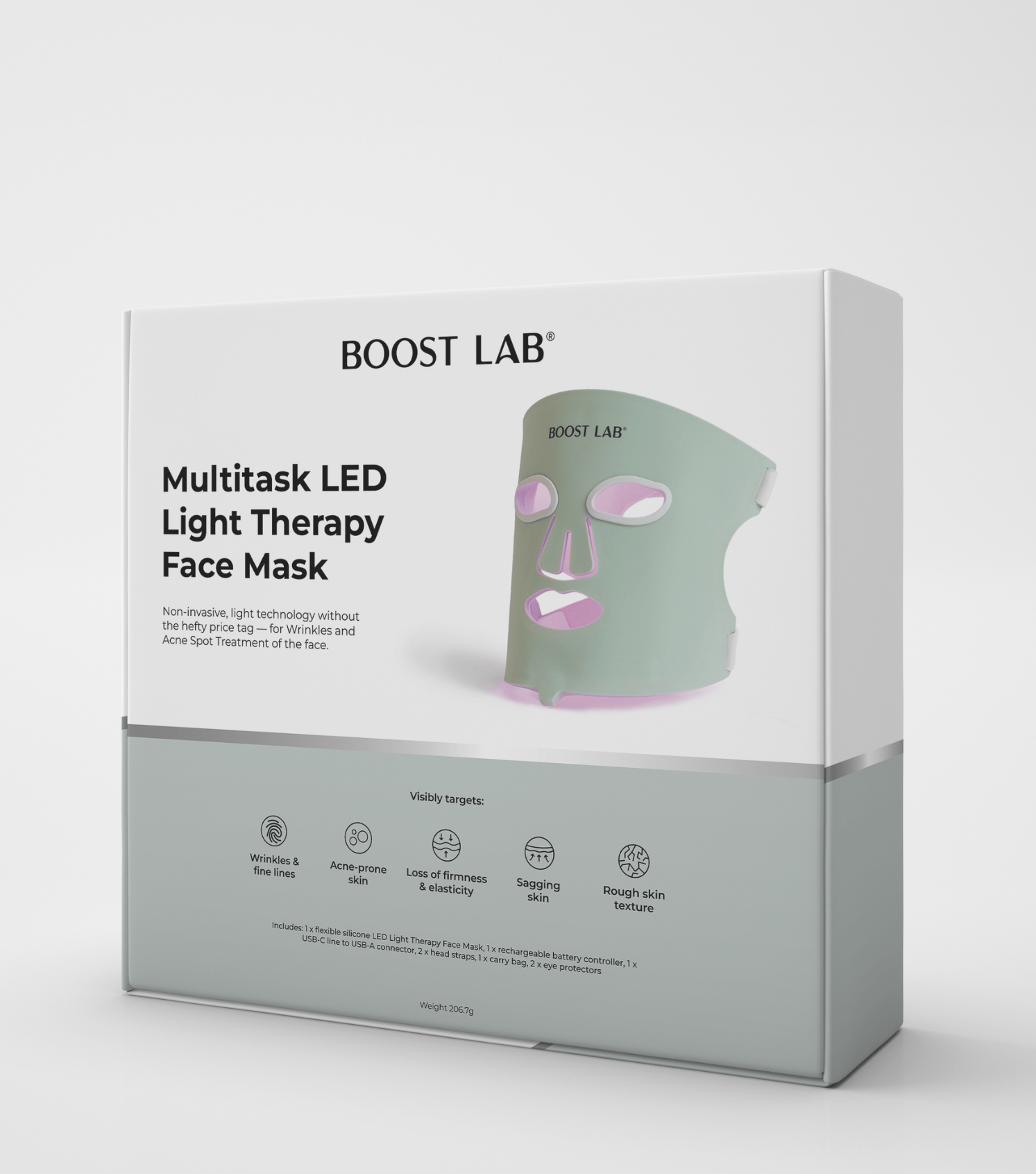 BOOST LAB Multitask LED Light Therapy Face Mask