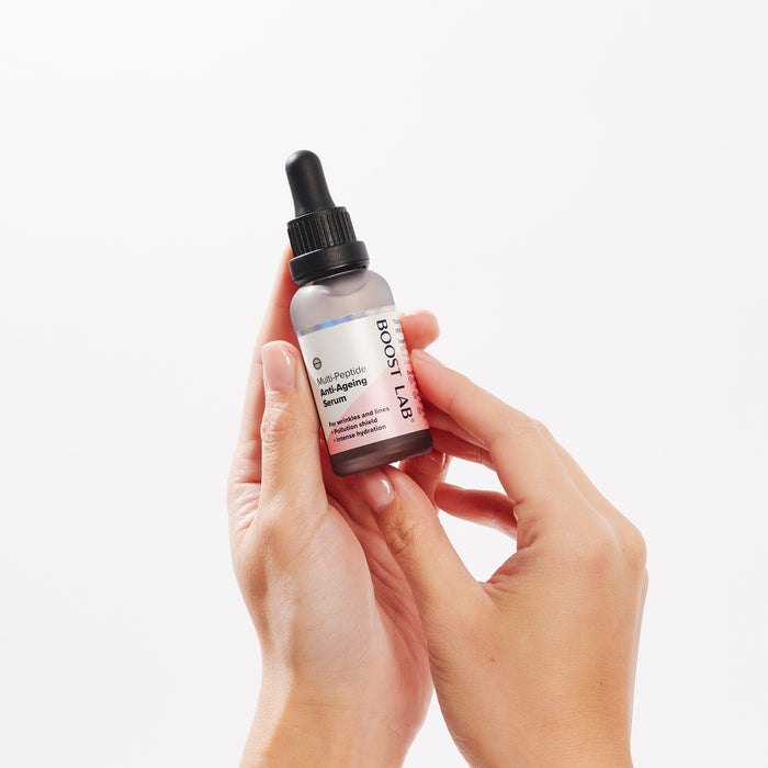 Boost Lab anti-ageing serum model