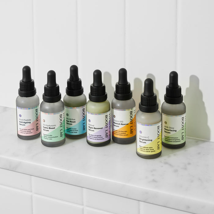 The *real* difference between dry and dehydrated skin BOOST LAB serums