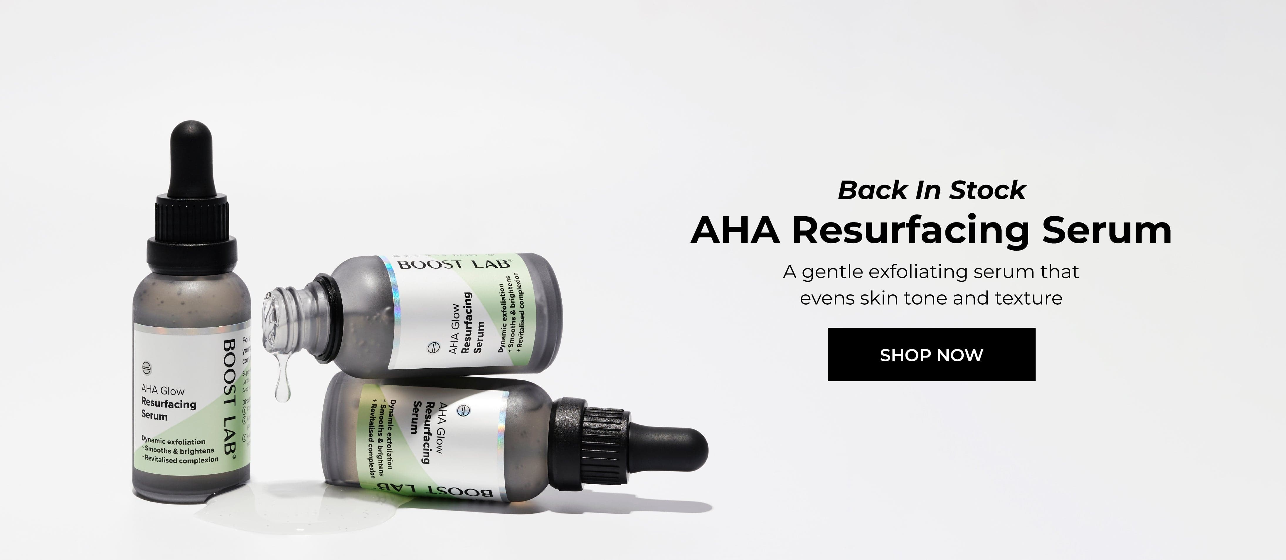 BOOST LAB | Affordable Clinically Proven Skincare