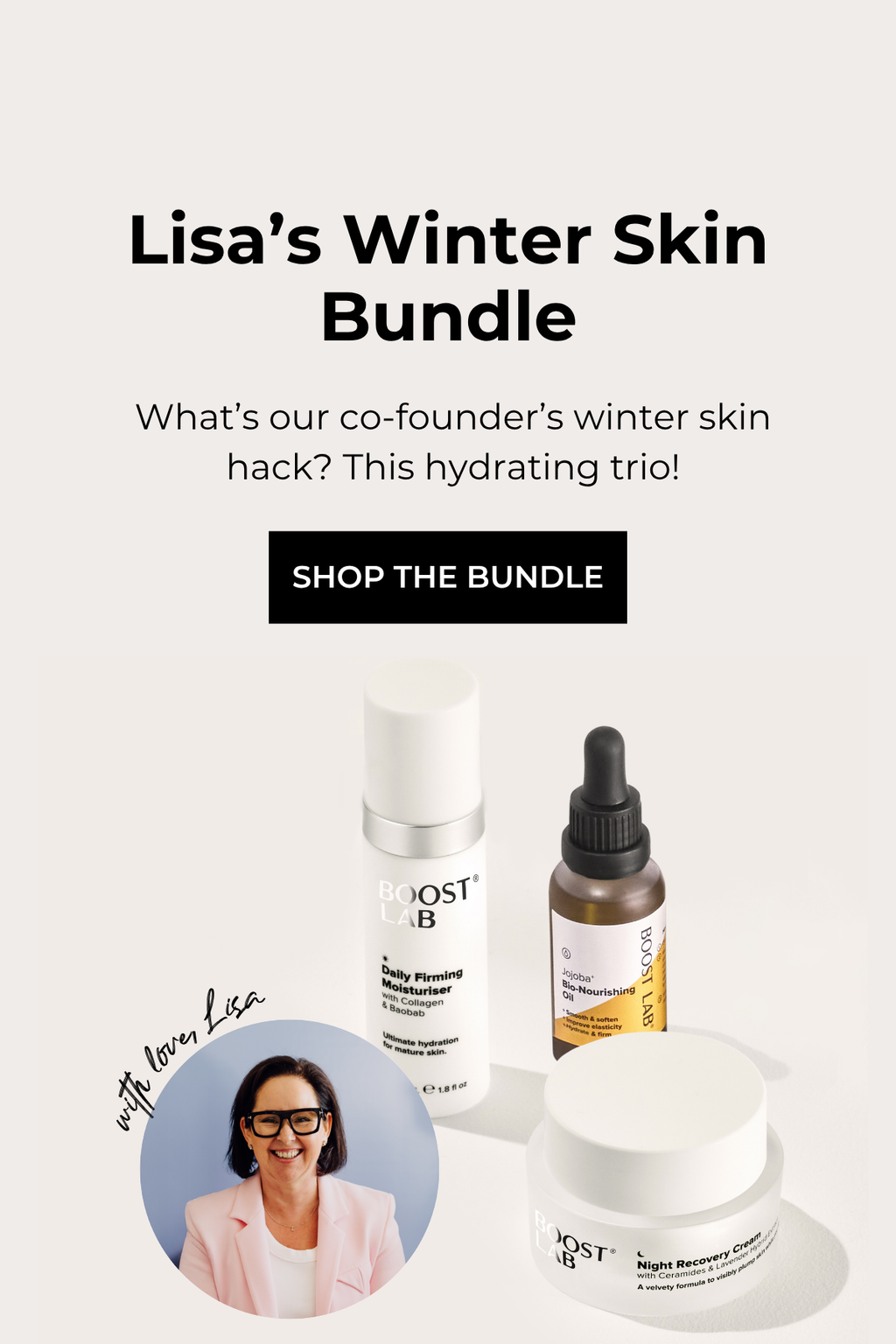 BOOST LAB アンチエイジング 肌リペア 敏感肌用セラム 肌バリア BOOST LAB | Affordable Clinically Proven Skincare