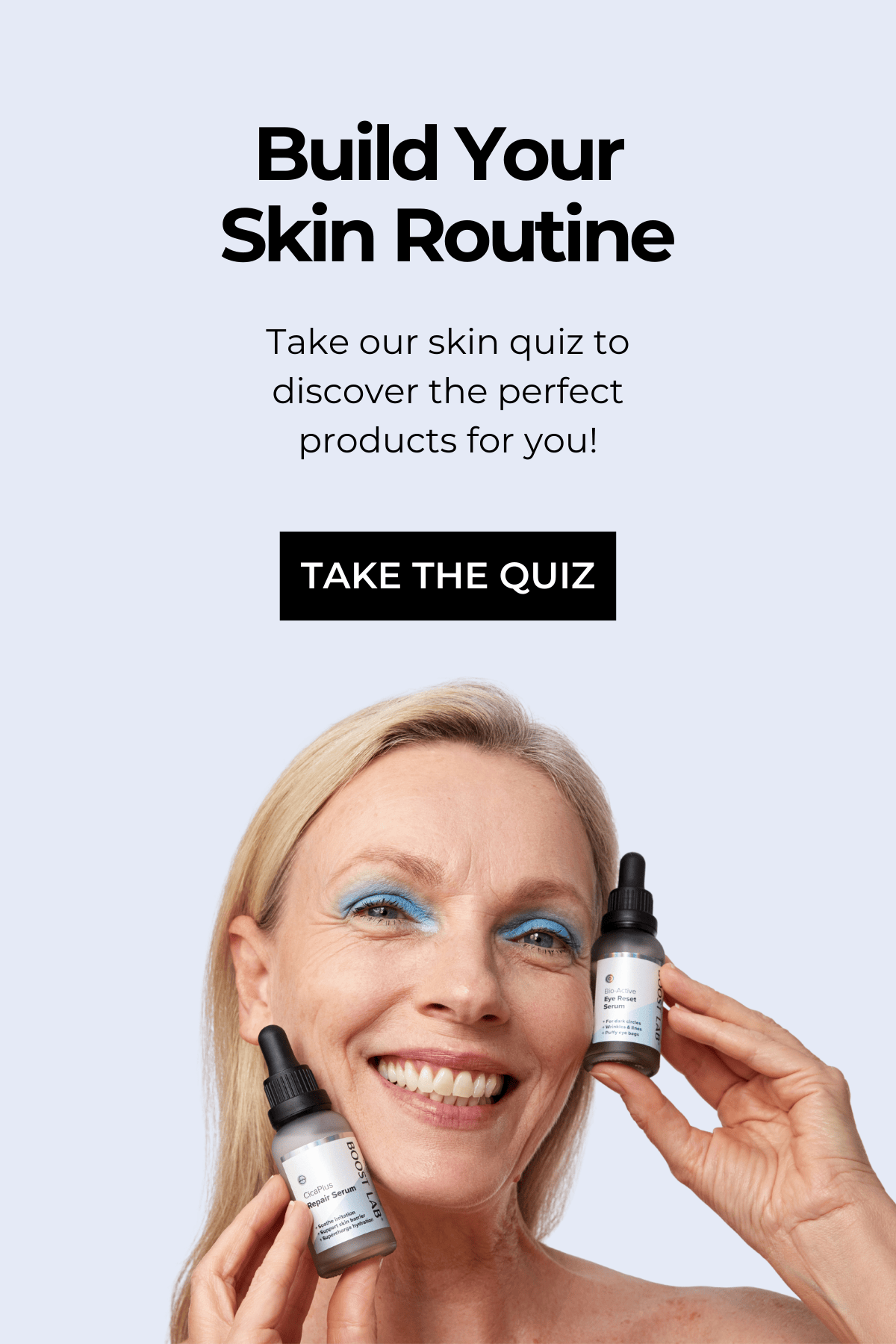 Build Your Skin Routine Merch Card