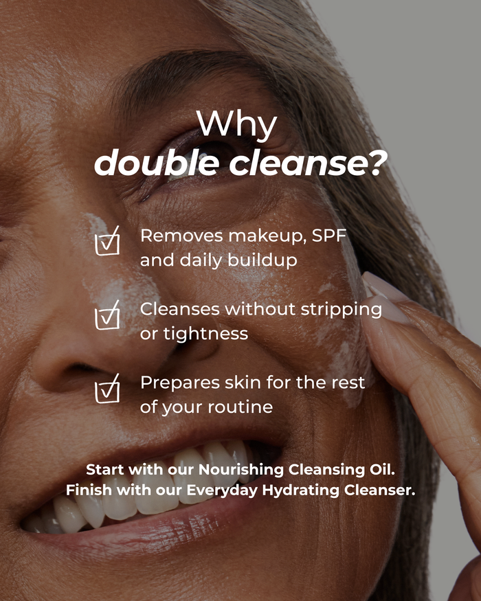 Double Cleanse Bundle | Hydrating Cleanser and Cleansing Oil