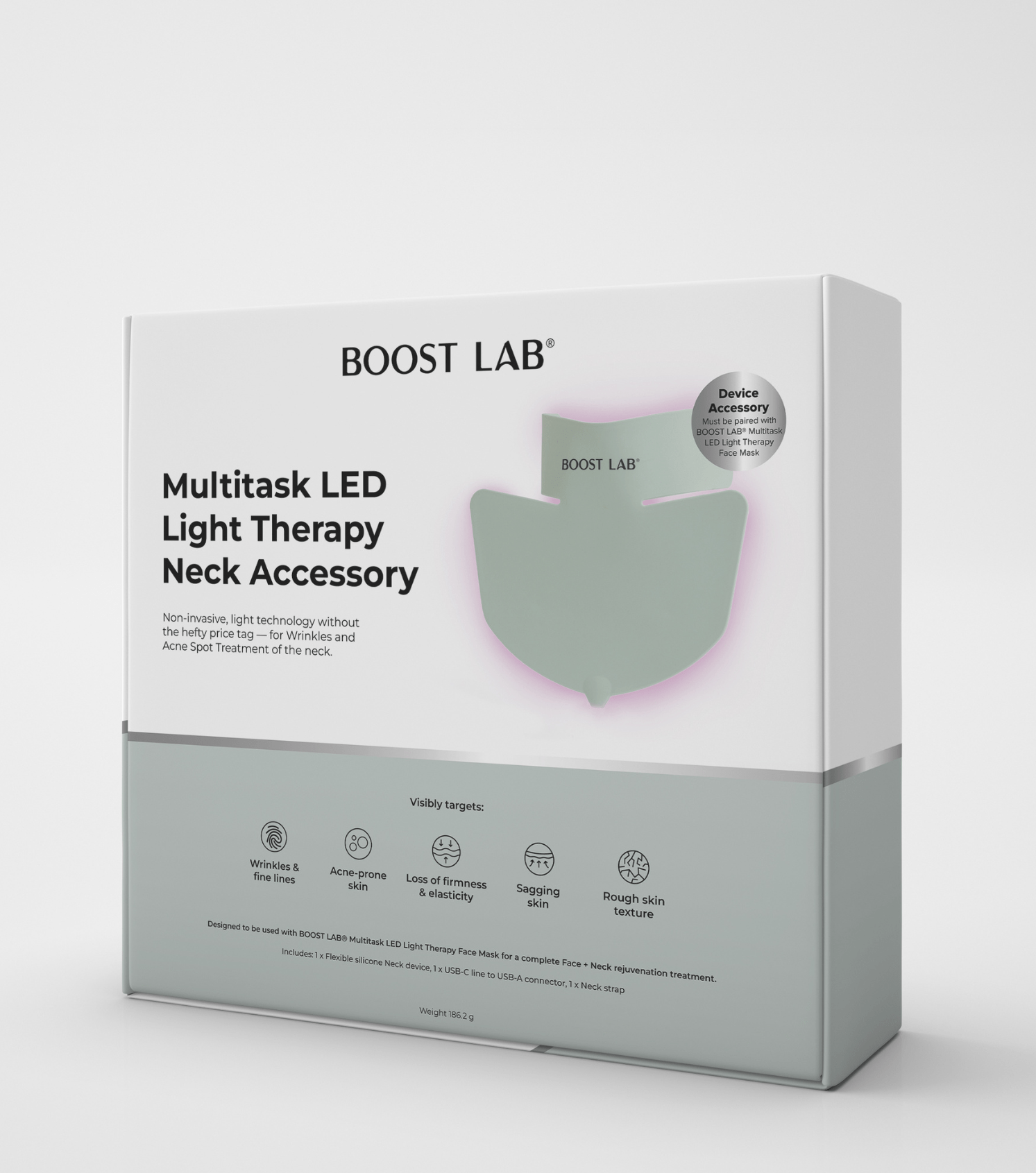 BOOST LAB Multitask LED Light Therapy Neck Accessory