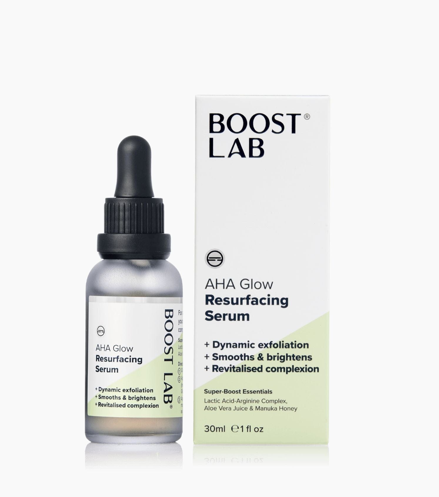AHA Resurfacing Serum | Alpha Hydroxy Acid | BOOST LAB