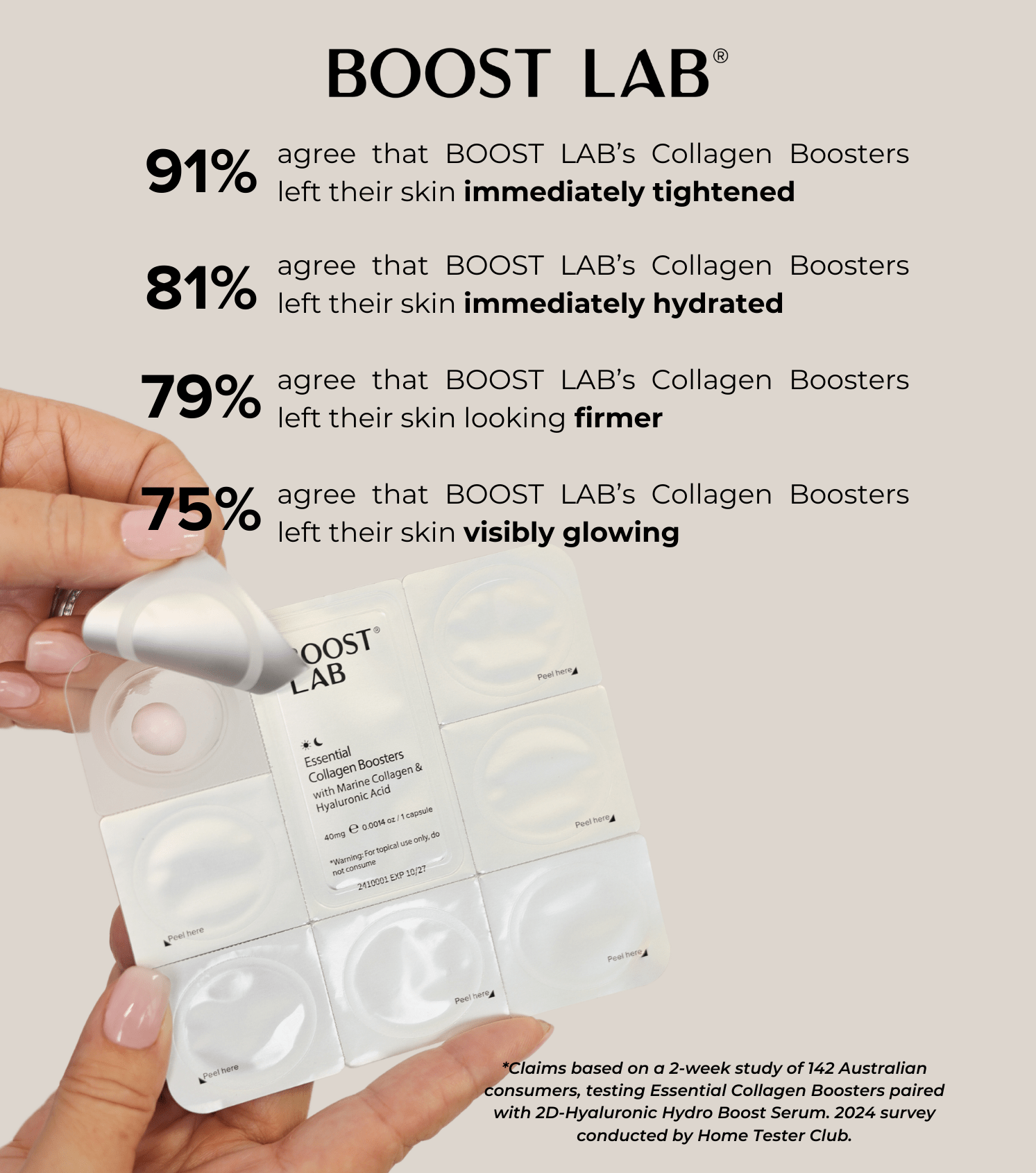 BOOST LAB Serum Essential Collagen Boosters