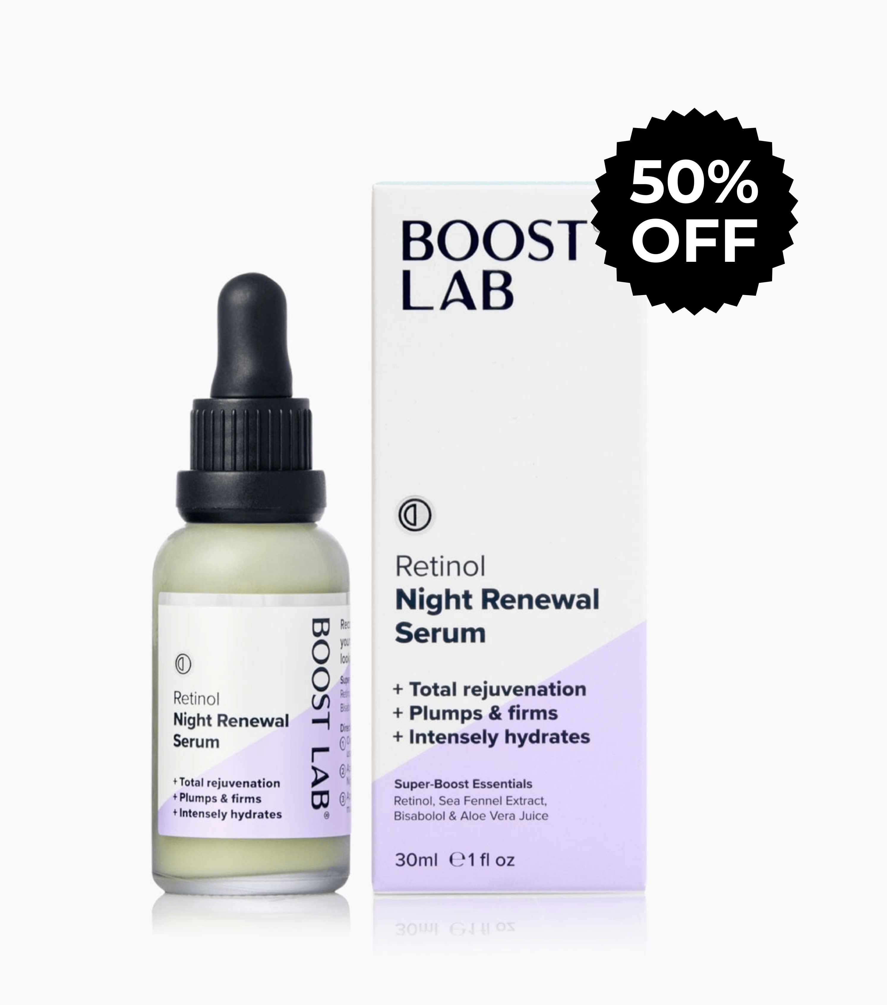 BOOST LAB Serum Night Renewal Retinol Serum